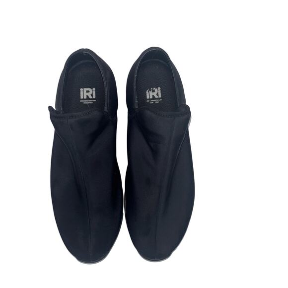 iRi Wes Neoprene Sneakers- Black and White with Black Outline- Size 38 1/2 - Picture 5 of 13